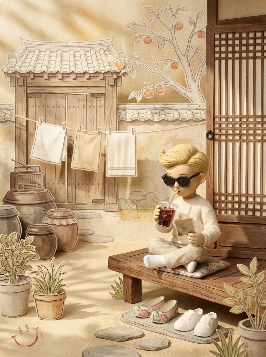 툇마루 그림